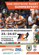 Plakat der 7er Meisterschaft  2022 der RGH-Rugby-Abteilung